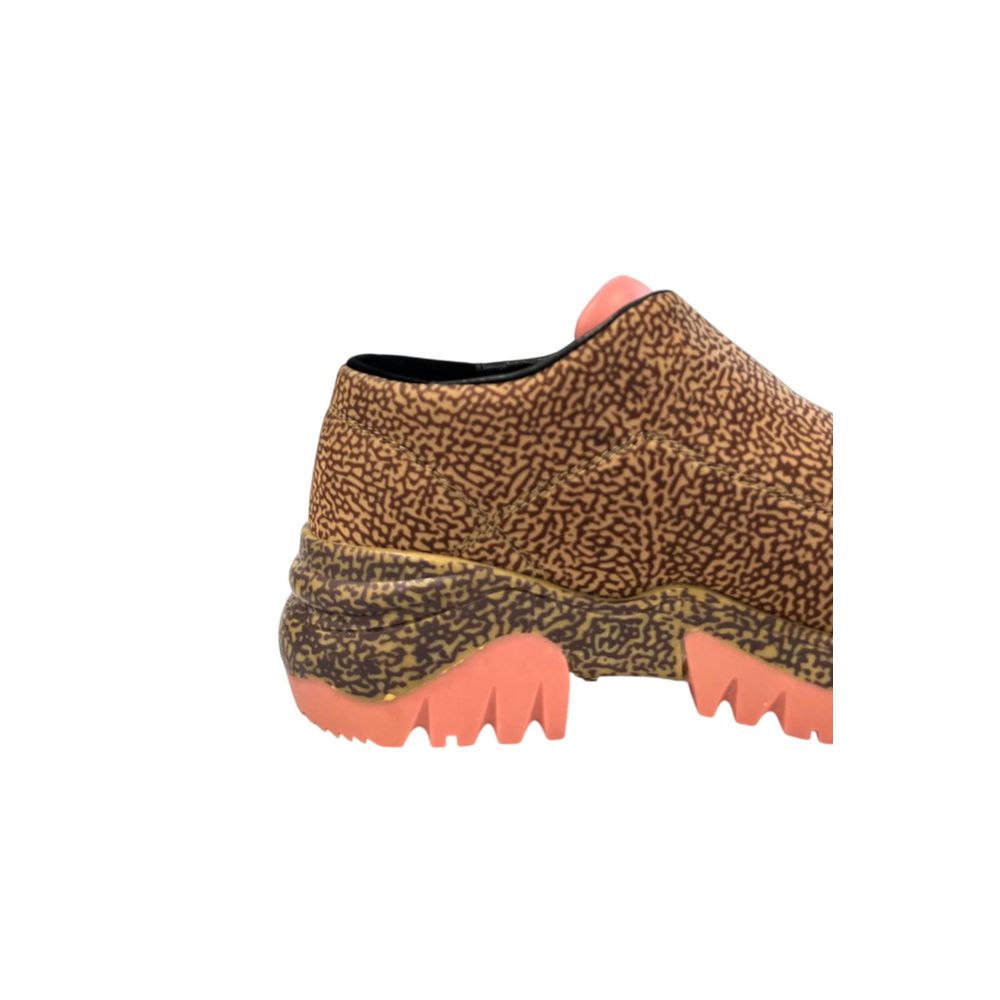 Borbonese Beige Leren Dames Sneaker