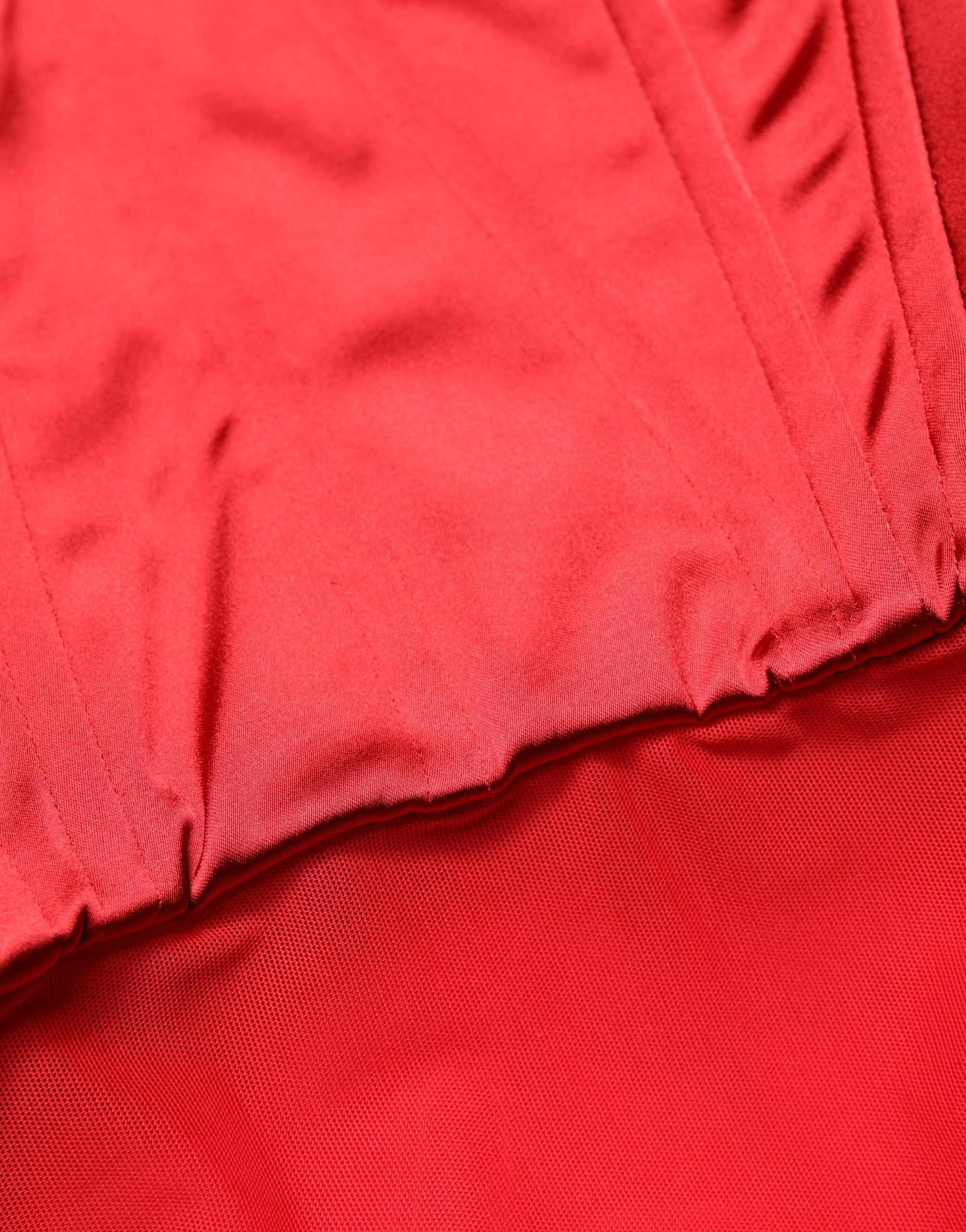 Dolce & Gabbana Rotes Neckholder Korsett Ärmelloses Etuikleid