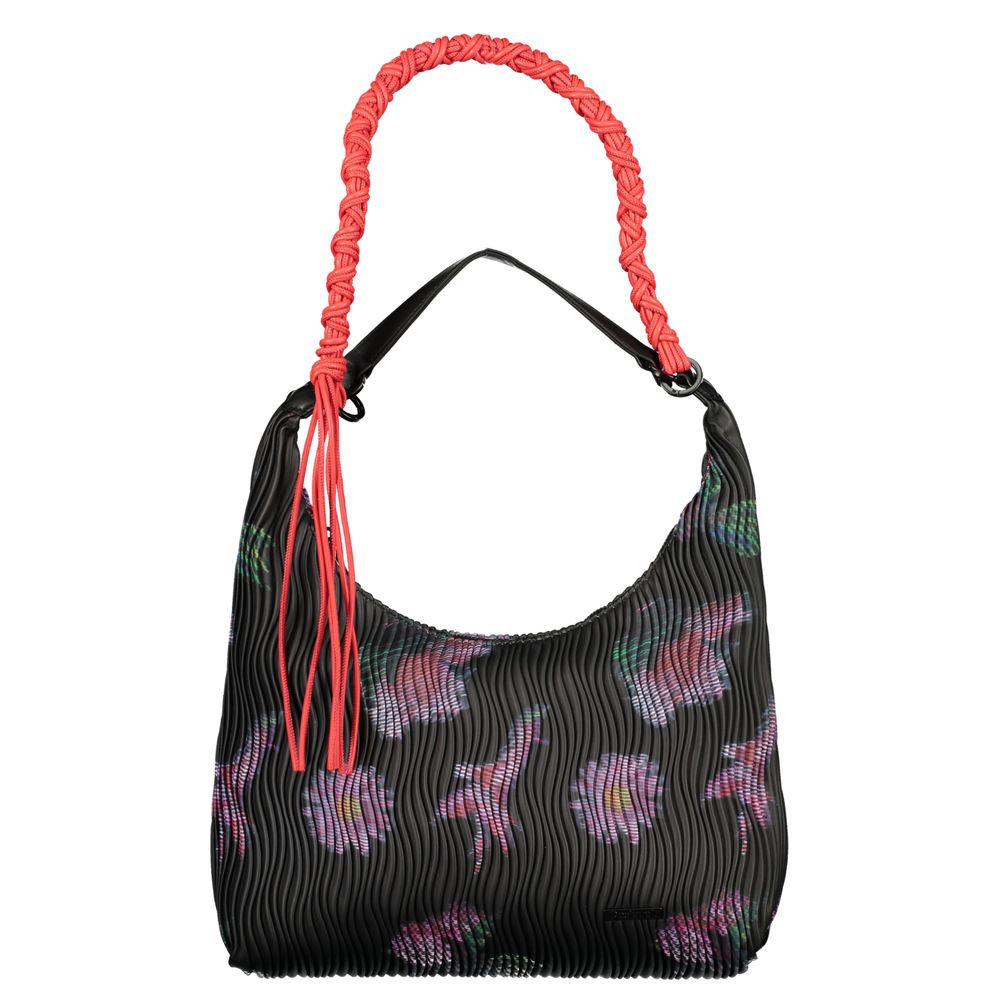 Desigual Nero Damenhandtasche aus Polyurethan