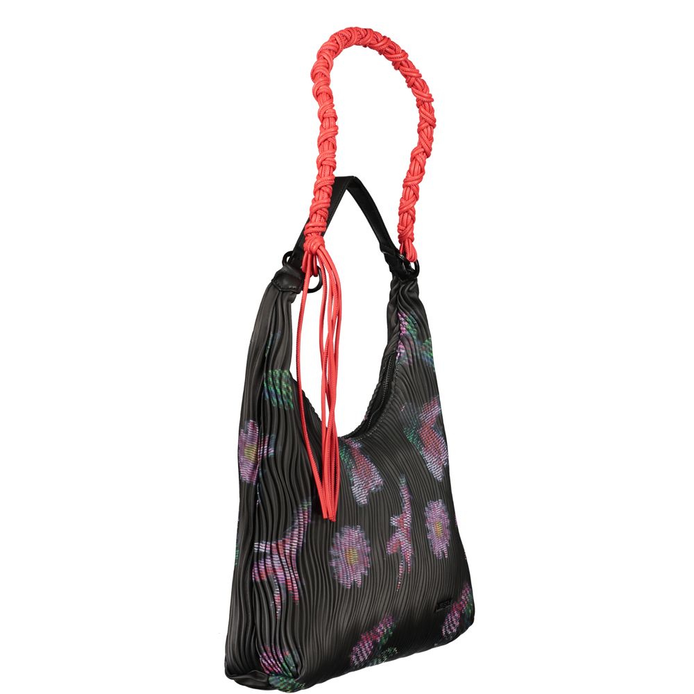 Desigual Nero Damenhandtasche aus Polyurethan