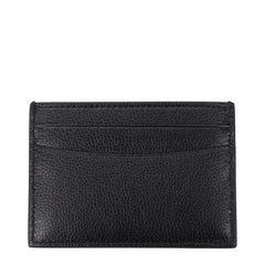 Bally Kreditkartenetui aus schwarzem Leder