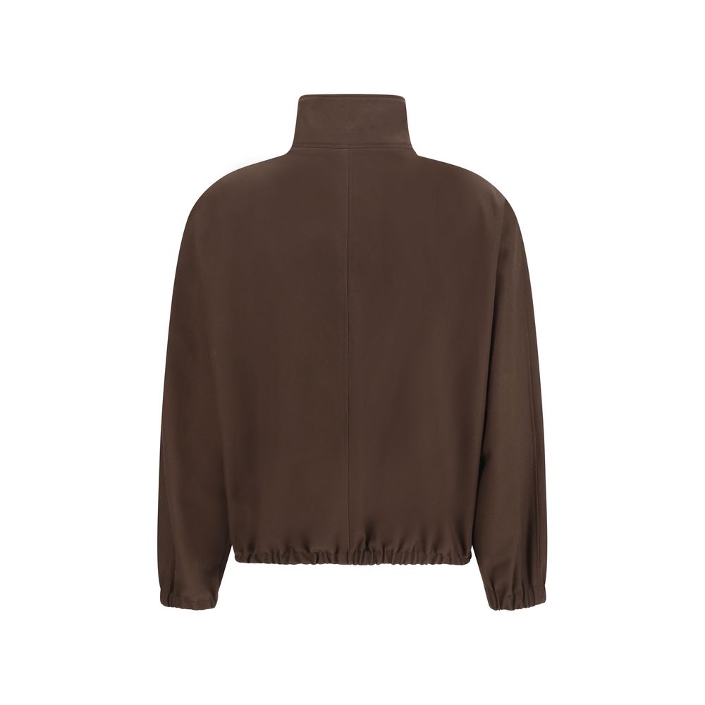 Courrèges Bruine Polyester Bomber