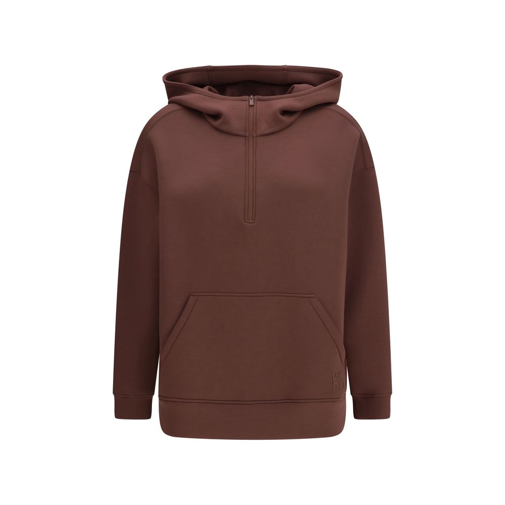 Max Mara Braunes Modal-Sweatshirt