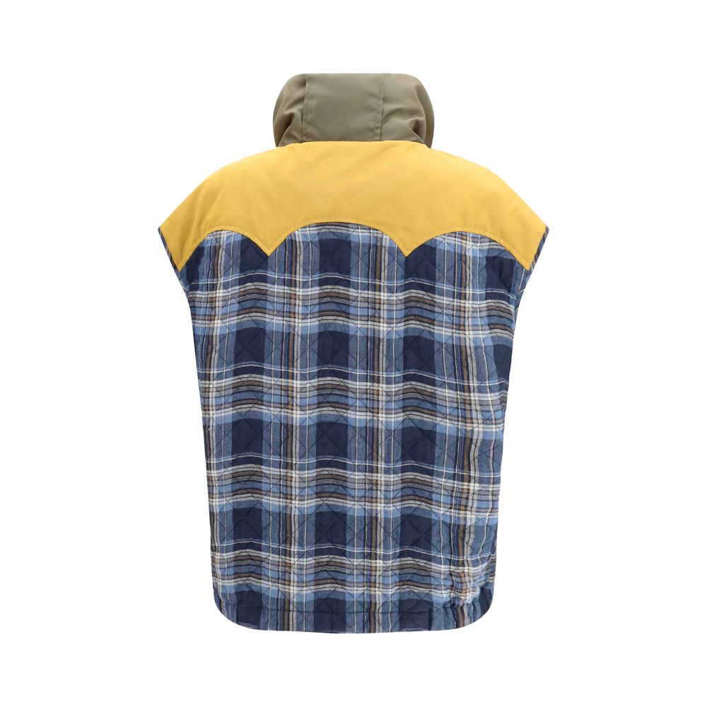 MARBELL Blauw Polyamide Mouwloos Jack