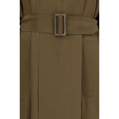 Petar Petrov Bicolor Silk Trench Coat