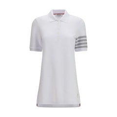 Thom Browne Weißes Freizeitkleid aus Baumwolle