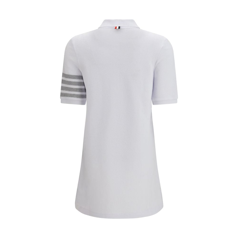 Thom Browne Weißes Freizeitkleid aus Baumwolle