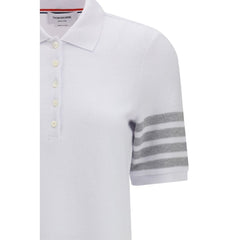 Thom Browne Weißes Freizeitkleid aus Baumwolle