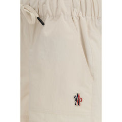 Moncler Grenoble Beige Polyester Bermuda Shorts