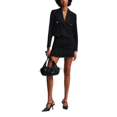 Karl Lagerfeld Zwarte Polyester Blazer