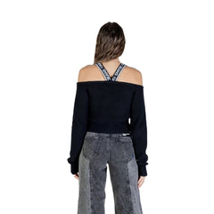 Karl Lagerfeld Zwart Katoenen Sweatshirt