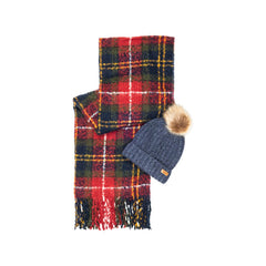 Barbour Bordeaux Polyester Sjaal