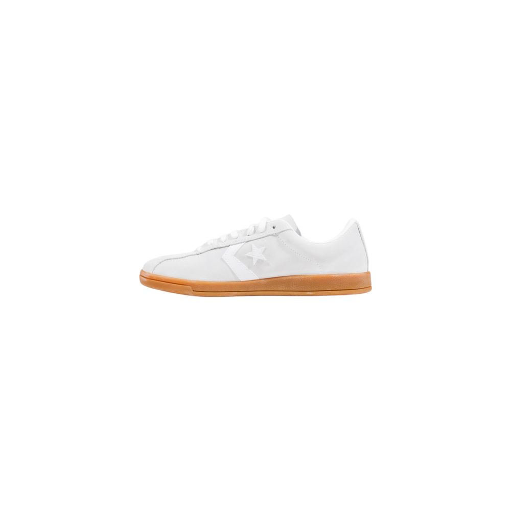 Converse witte leren lage sneakers