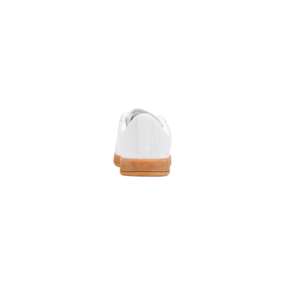Converse witte leren lage sneakers