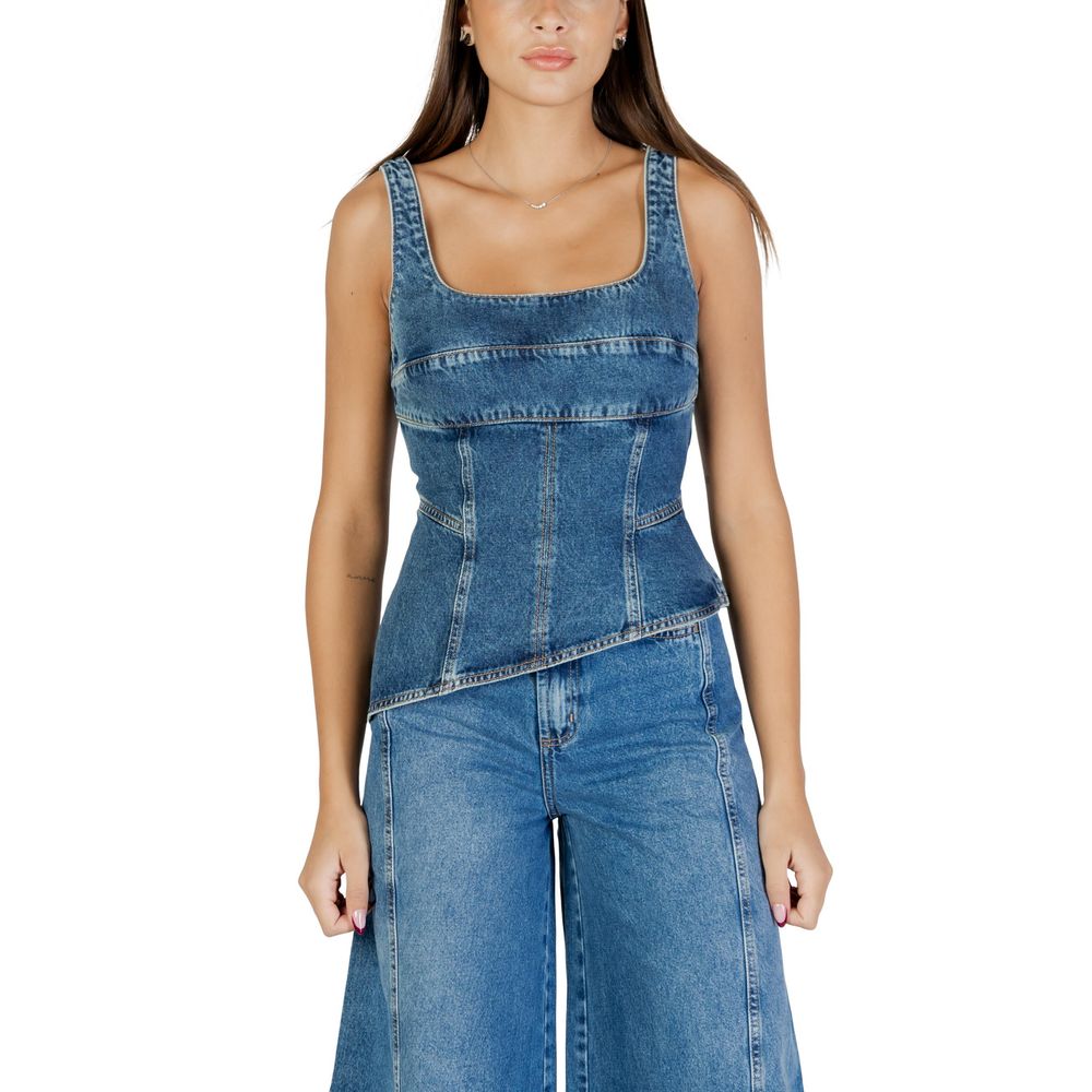 Colcci Blauwe Katoenen Top