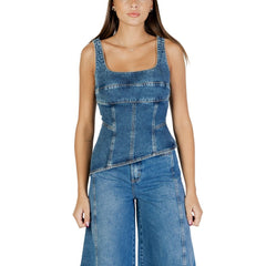 Colcci Blauwe Katoenen Top