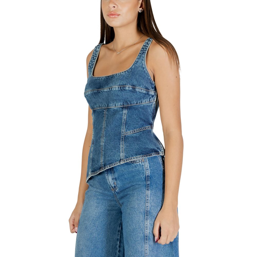 Colcci Blauwe Katoenen Top