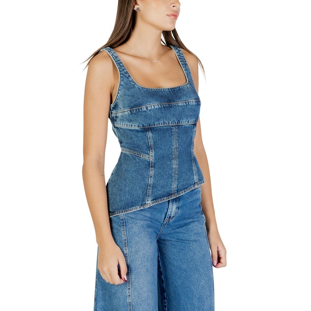 Colcci Blauwe Katoenen Top
