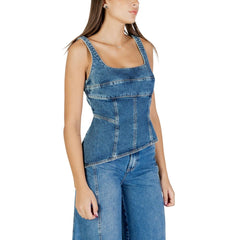 Colcci Blauwe Katoenen Top
