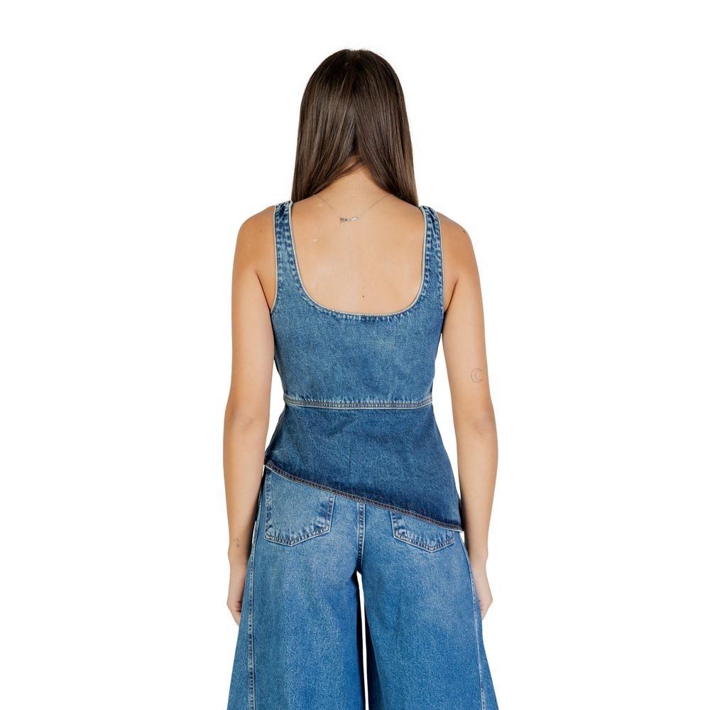 Colcci Blauwe Katoenen Top