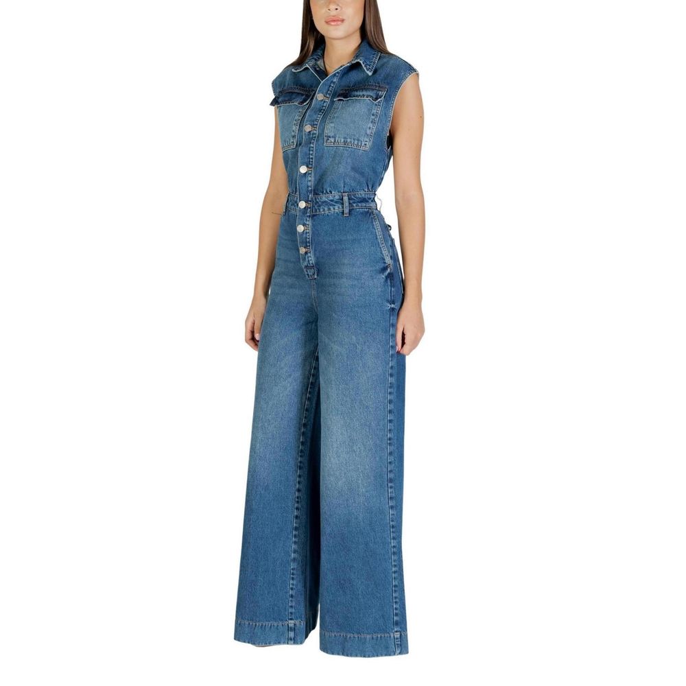 Colcci Jumpsuit aus blauer Baumwolle