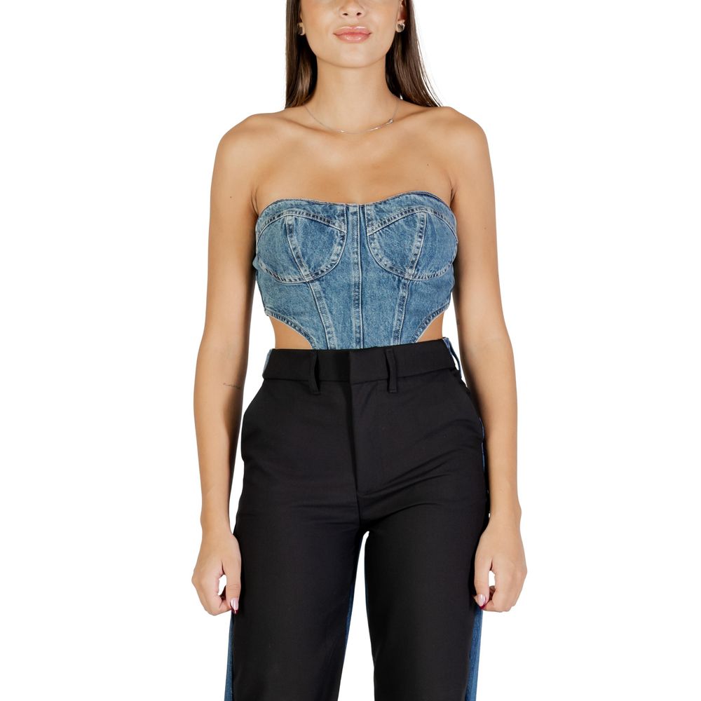 Colcci Blaues Baumwolltop