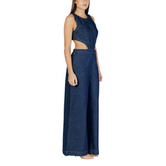 Colcci Blauer Baumwoll-Jumpsuit