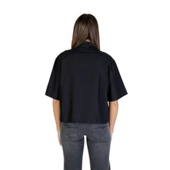 Colcci Black Viscose Shortsleeve Shirt