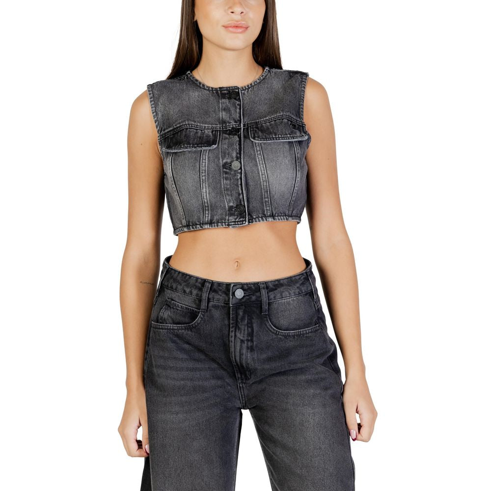 Colcci Schwarze Baumwollweste