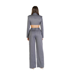 Colcci Gray Polyester Jumpsuit