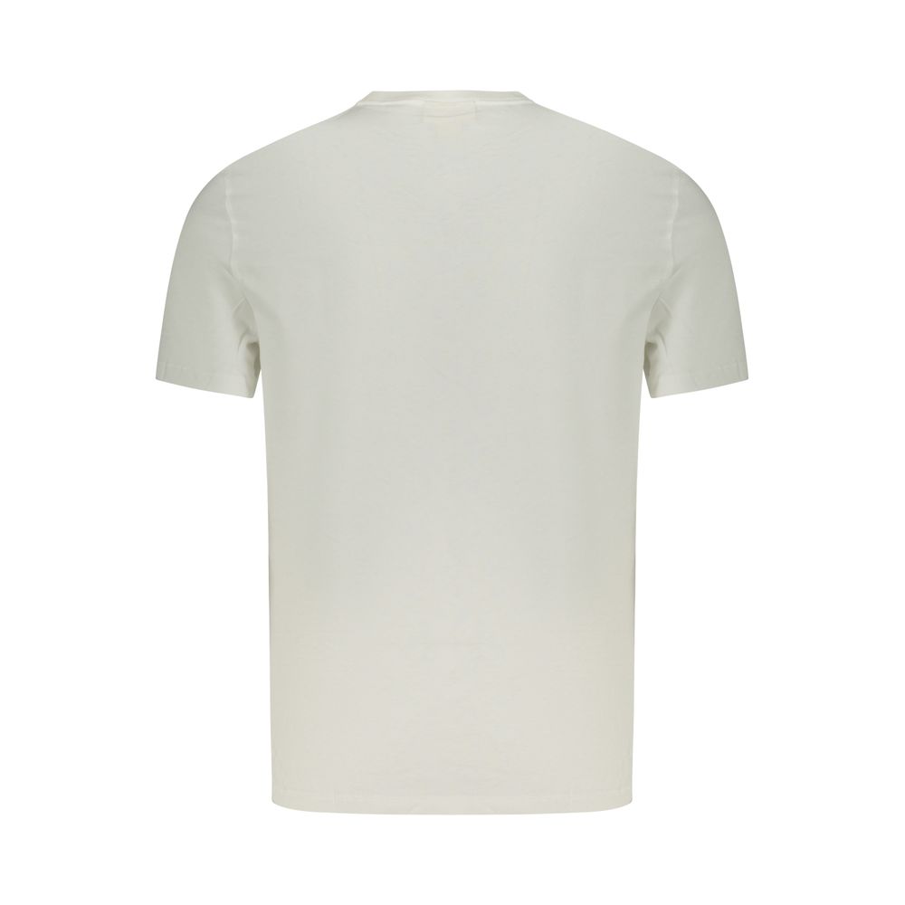 Calvin Klein Weißes Baumwoll-Herren-T-Shirt
