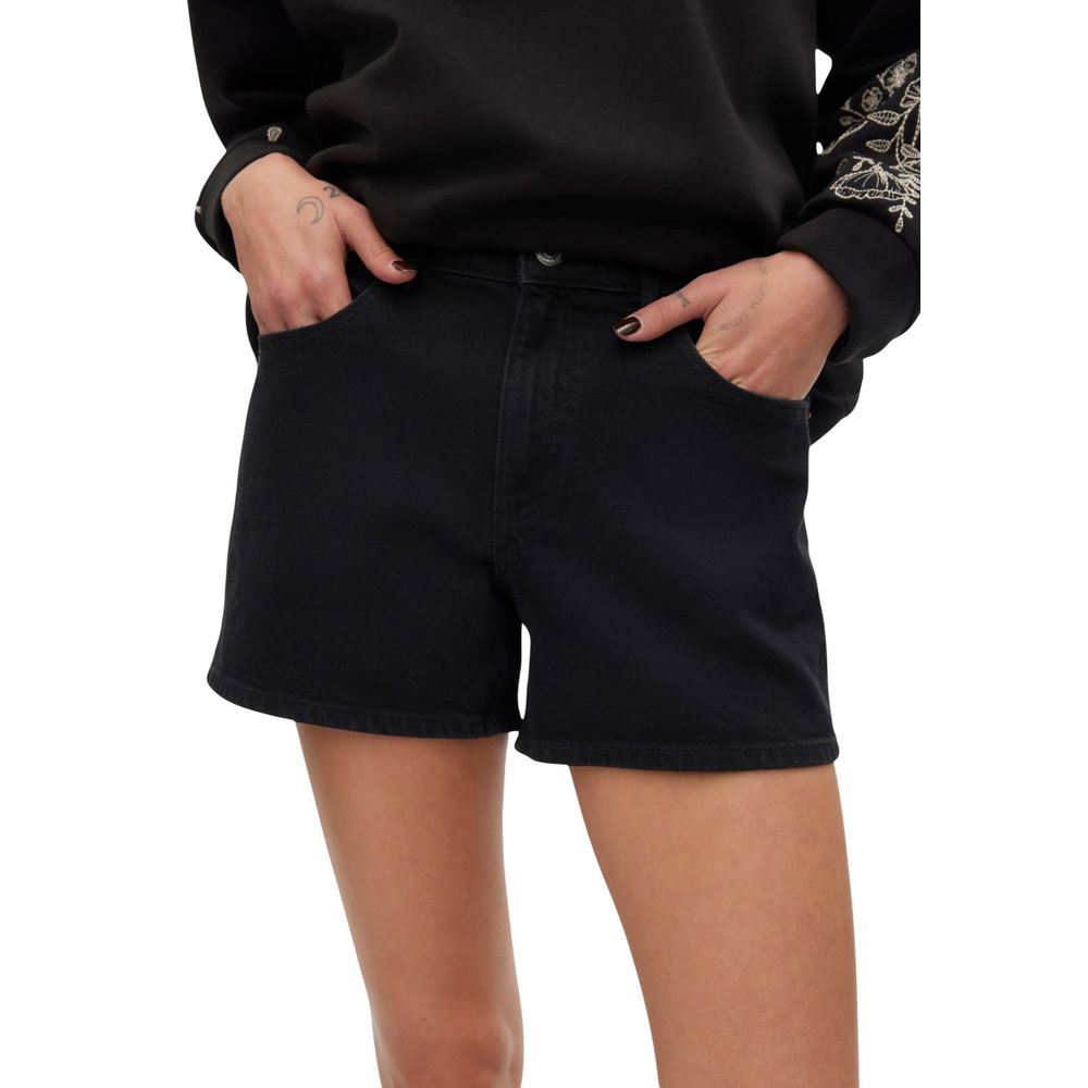 Vero Moda Zwarte Katoenen Shorts