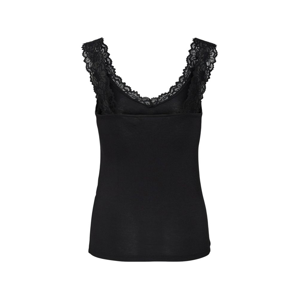 Vero Moda Schwarze Viskose-Tanktops