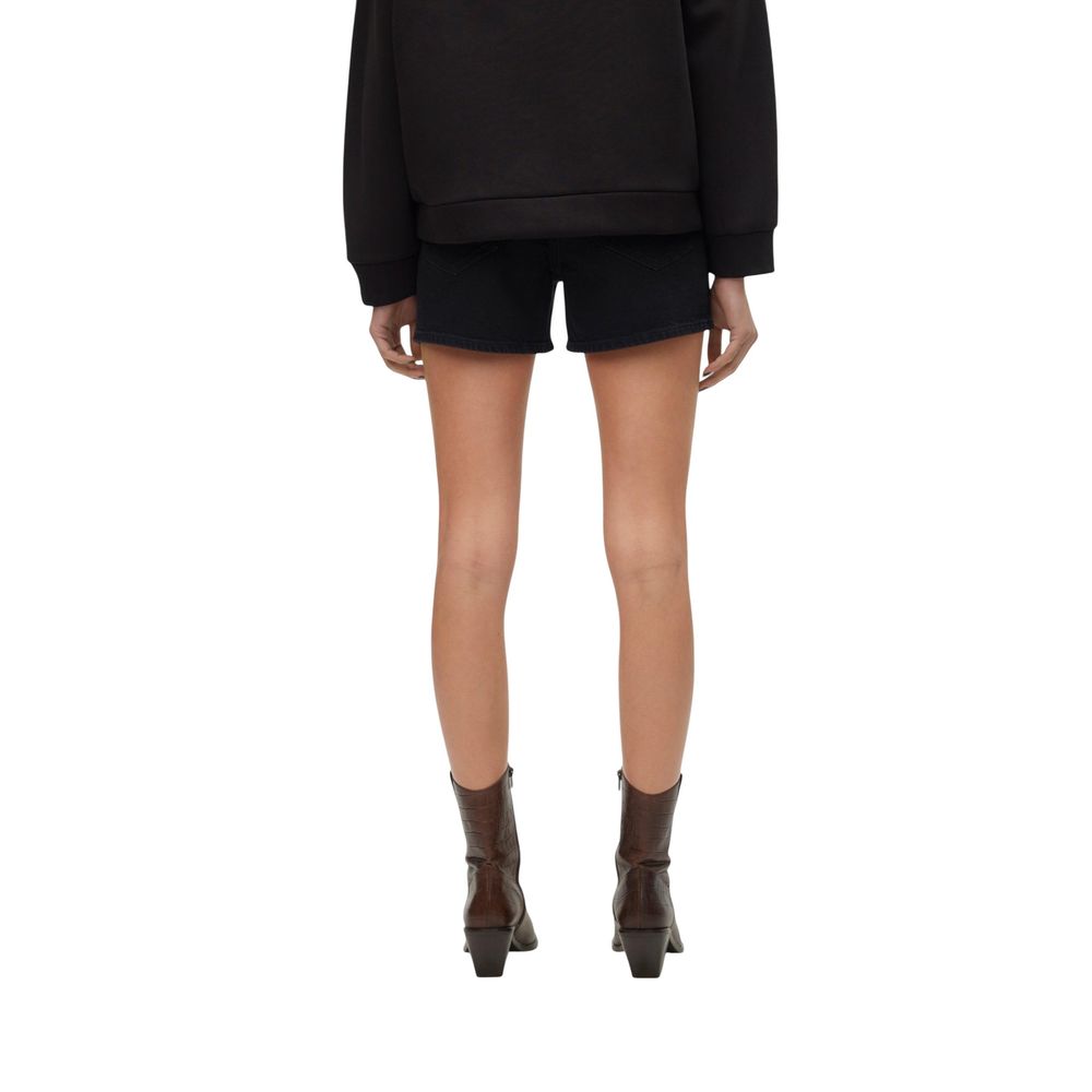 Vero Moda Zwarte Katoenen Shorts