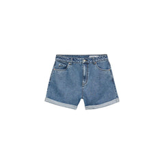 Vero Moda Lichtblauwe Katoenen Korte Broek