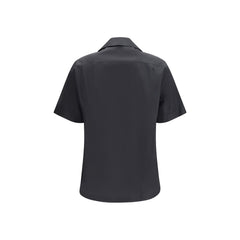 Dolce & Gabbana Zwart Katoenen Shirt Met Korte Mouwen