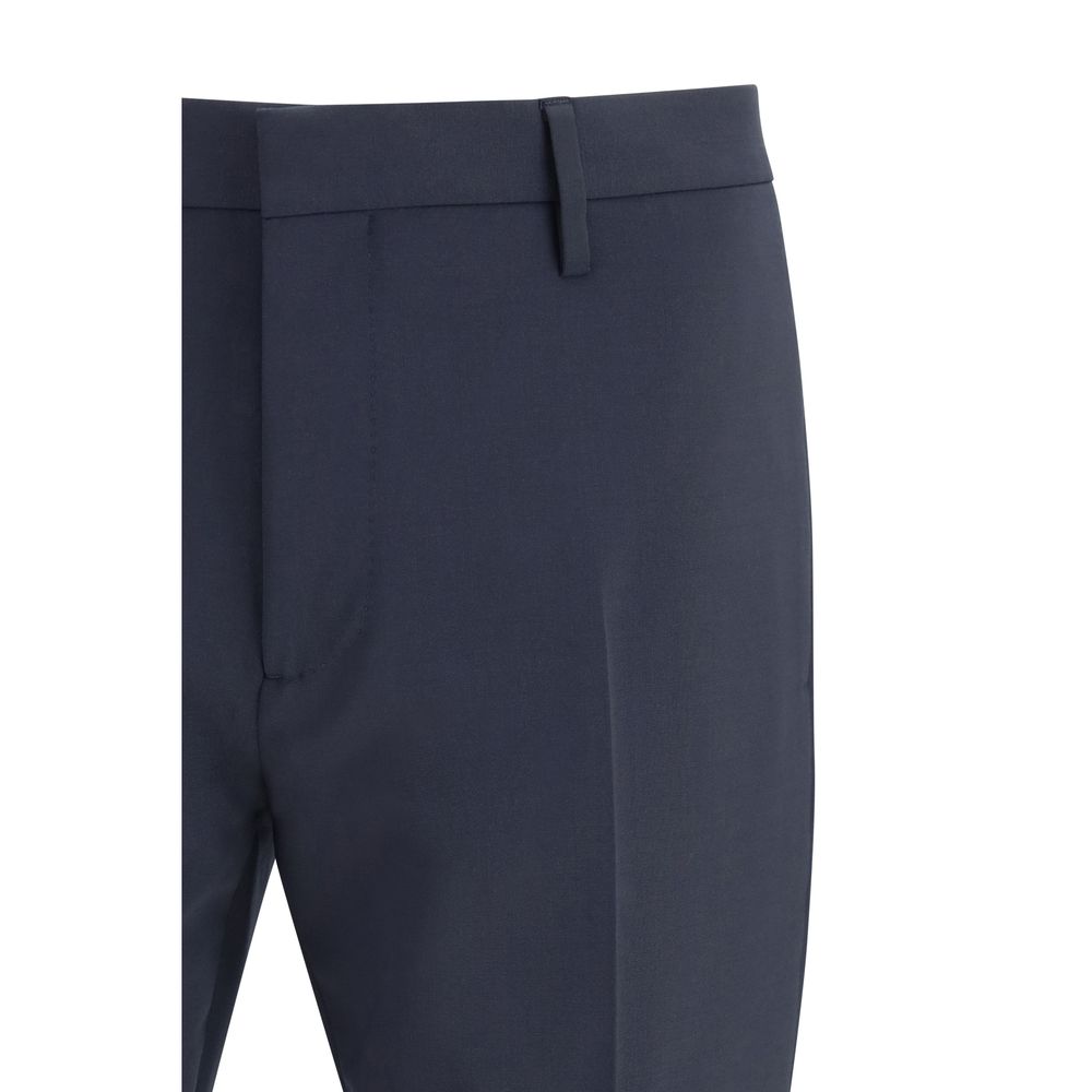 Dsquared² Blauw Wollen Kostuum