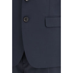 Dsquared² Blauw Wollen Kostuum