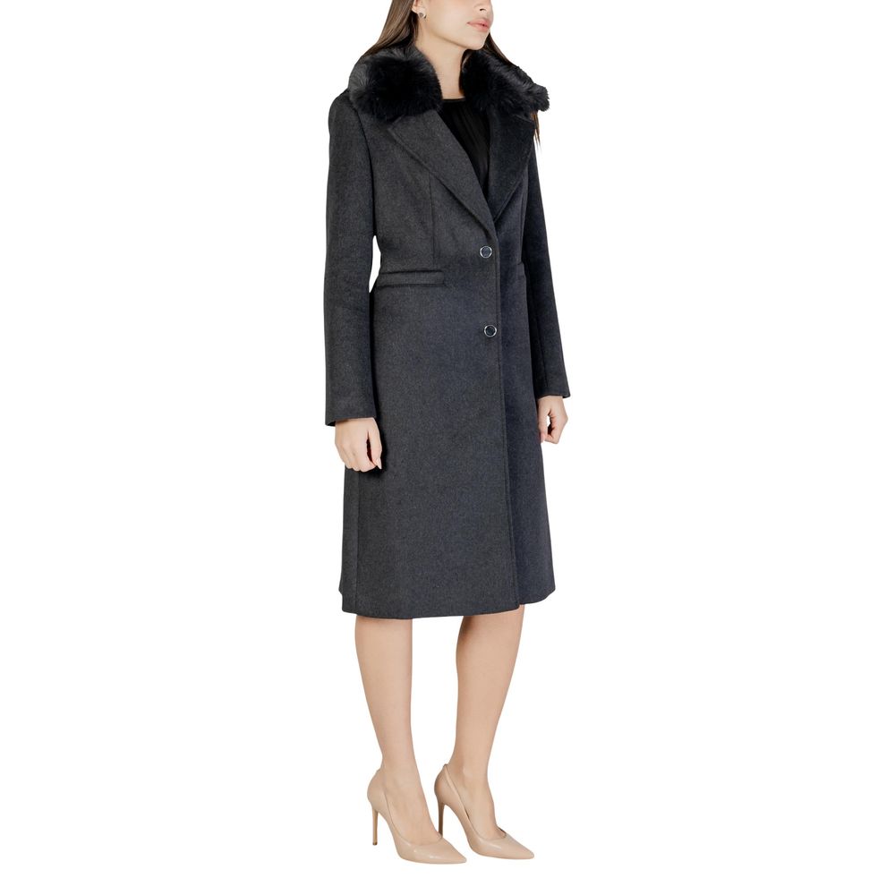 Guess Grauer Polyester-Mantel