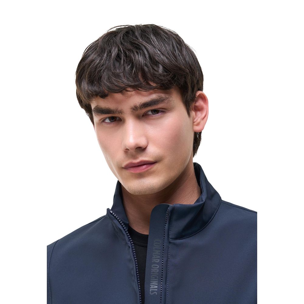 Colmar Originals Blaue Jacke aus Polyester in voller Länge