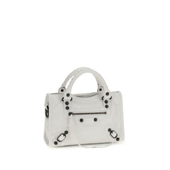 Balenciaga White Lamb Ovis Aries Aries Handbag