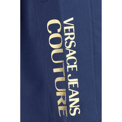 Versace Jeans blaue Bermuda-Shorts aus Baumwolle