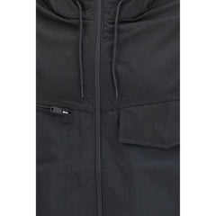 Y-3 Black Cotton Shell Jacket