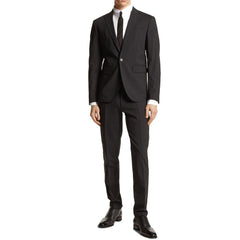 Dsquared² Schwarzer Zweiteiler-Anzug aus Elastan