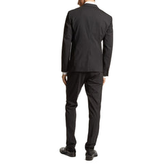 Dsquared² Schwarzer Zweiteiler-Anzug aus Elastan