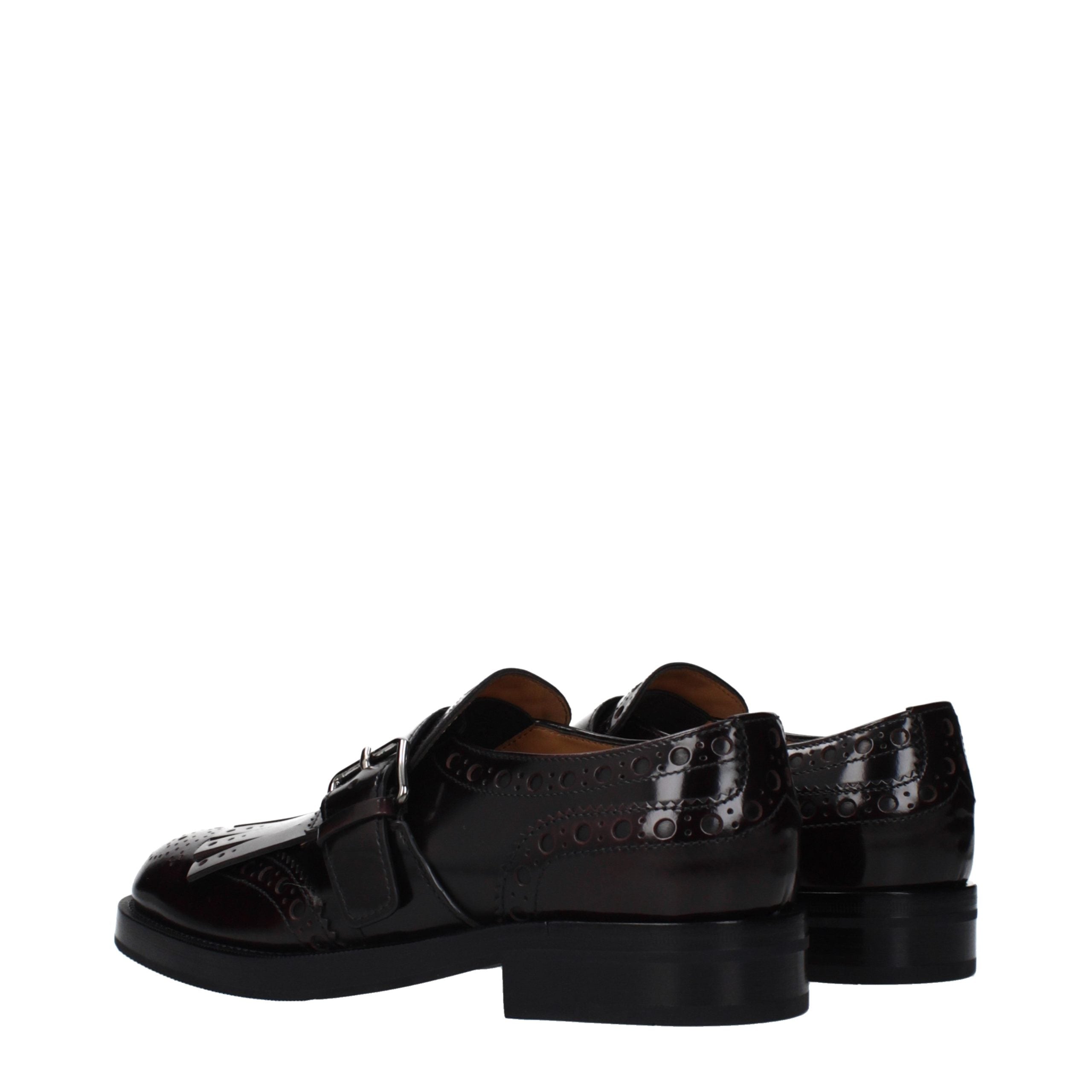 Church's rode leren instaploafers
