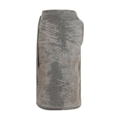 Dieselgrijze lyocell midirok