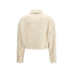 Brunello Cucinelli Beige Katoenen Denim Jas