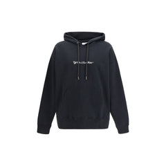 Off-White Schwarzes Baumwoll-Sweatshirt