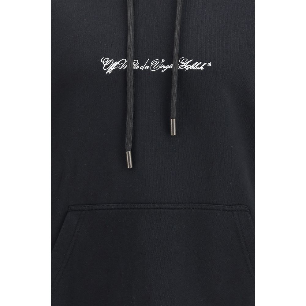 Off-White Schwarzes Baumwoll-Sweatshirt